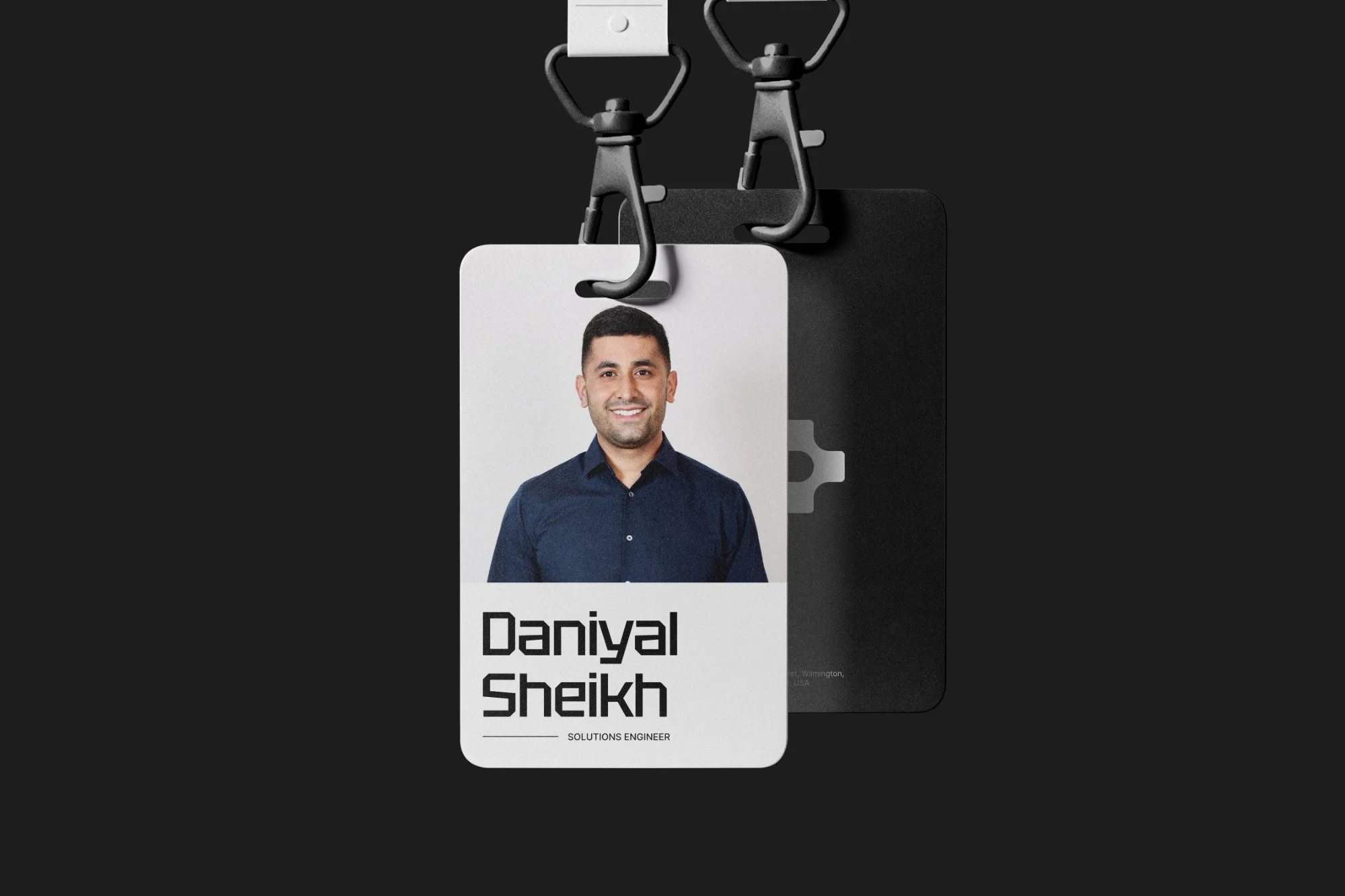 APIMatic staff ID card and lanyard