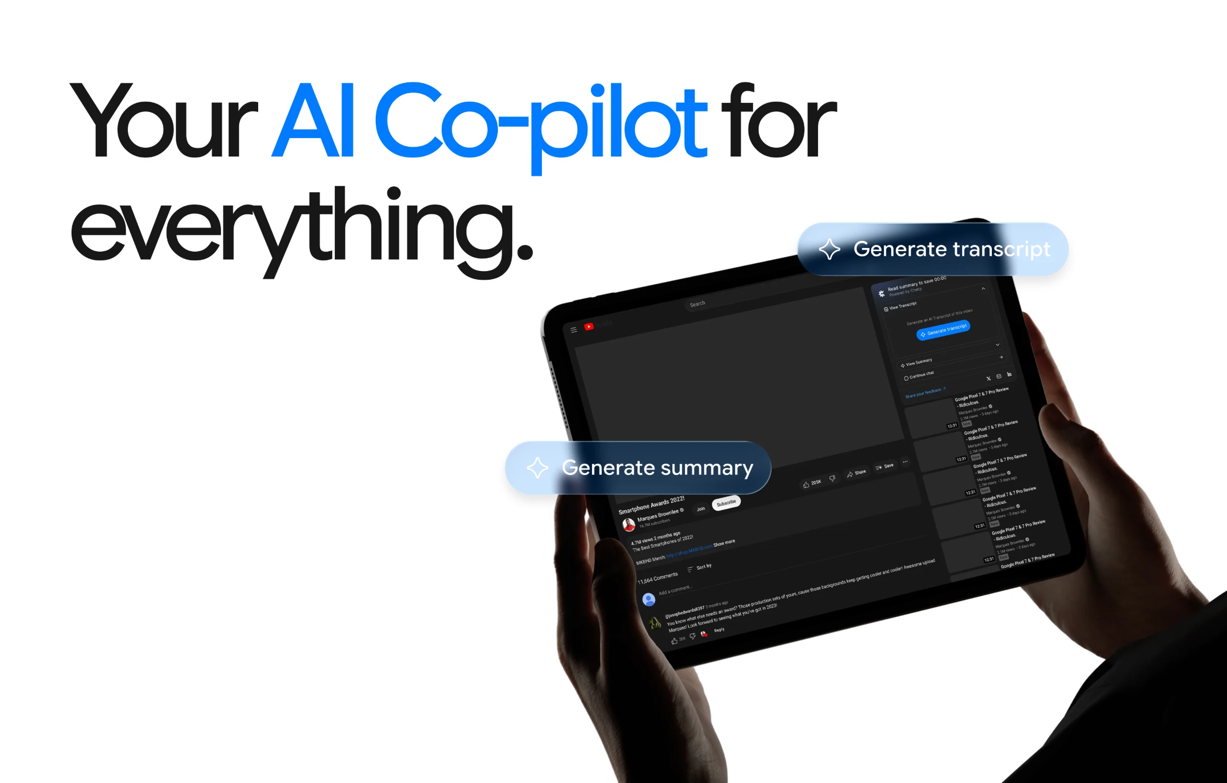 Chatly key art — your AI co-pilot for everything