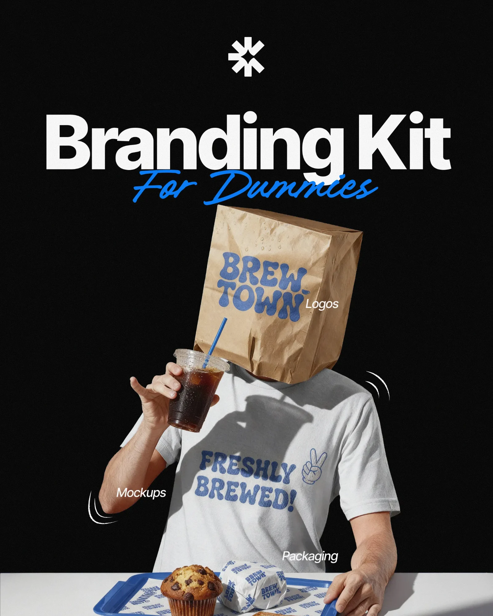 Chatly social post — branding kit for dummies